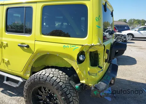 2023 Jeep Wrangler 4Xe Sahara 4X4 из США, поврежденный, VIN 1C4JJXP6XPW502607